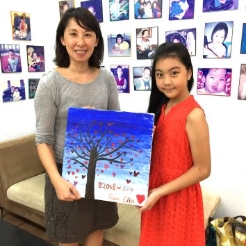 Ella asked for donations instead of presents for her 11th birthday and raised HK$80,000!